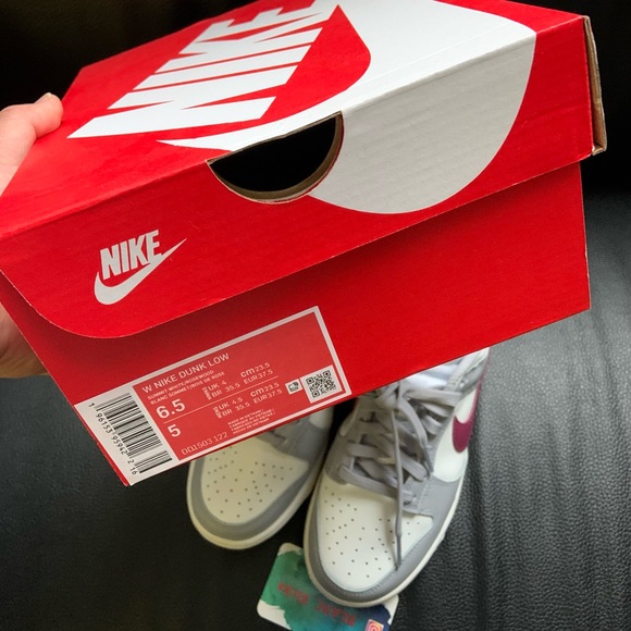 Nike Dunk Low ’Pale Ivory Redwood’ (WOMENS) / size 6.5 - Picture 8 of 10